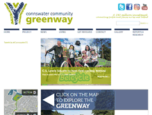 Tablet Screenshot of communitygreenway.co.uk